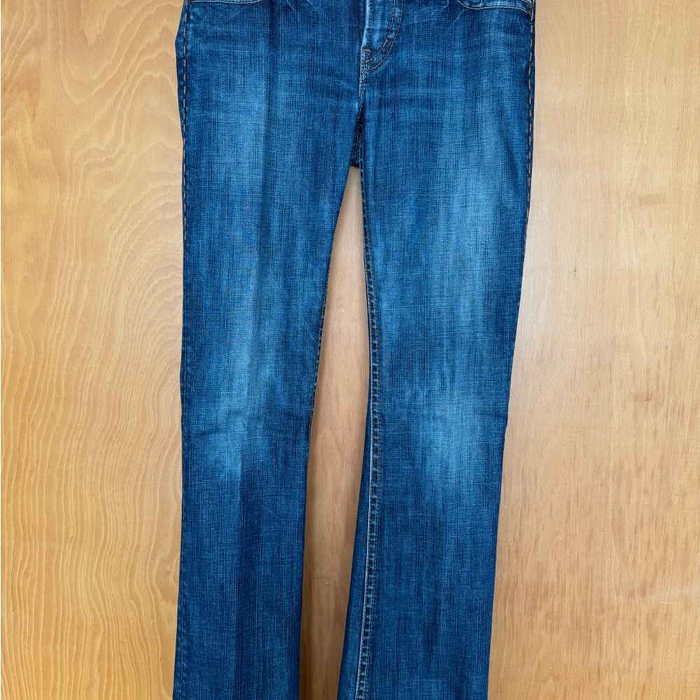Stylish Blue Boot Cut Women's Jeans